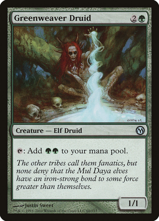 Greenweaver Druid [Duels of the Planeswalkers] | Pegasus Games WI