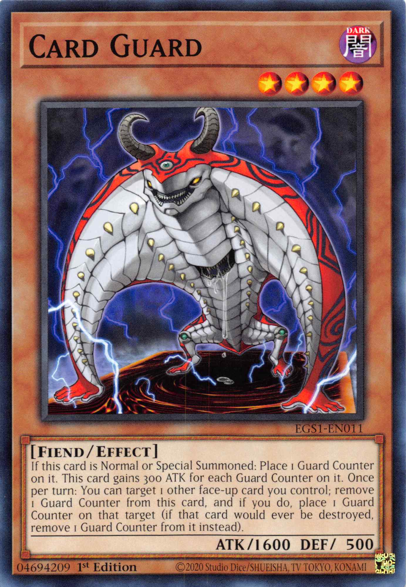 Card Guard [EGS1-EN011] Common | Pegasus Games WI