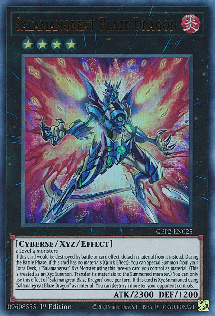 Salamangreat Blaze Dragon [GFP2-EN025] Ultra Rare | Pegasus Games WI