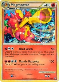 Magmortar (2/95) (Cracked Ice Holo) [HeartGold & SoulSilver: Unleashed] | Pegasus Games WI