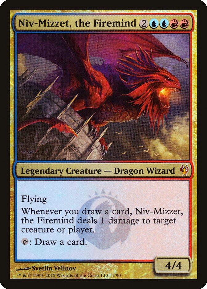 Niv-Mizzet, the Firemind [Duel Decks: Izzet vs. Golgari] | Pegasus Games WI