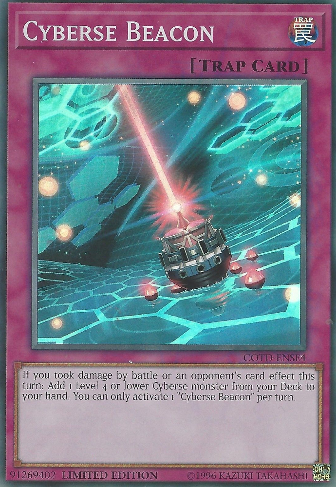 Cyberse Beacon [COTD-ENSE4] Super Rare | Pegasus Games WI