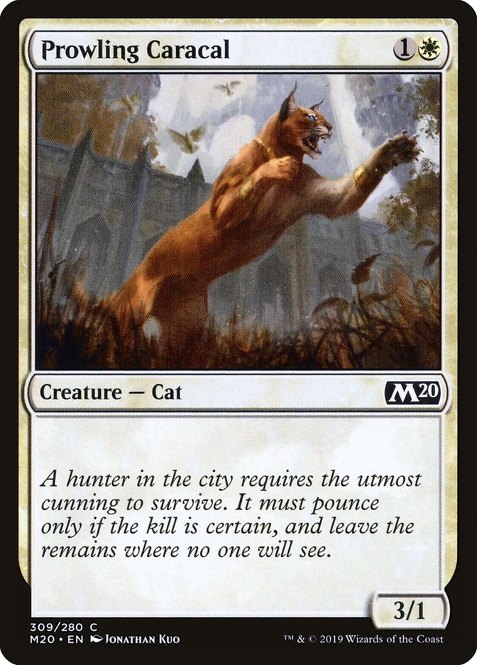 Prowling Caracal [Core Set 2020] | Pegasus Games WI