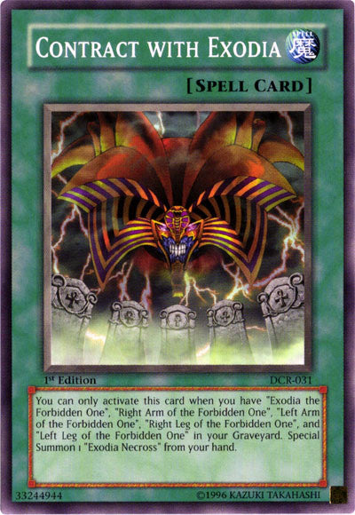 Contract with Exodia [DCR-031] Common | Pegasus Games WI