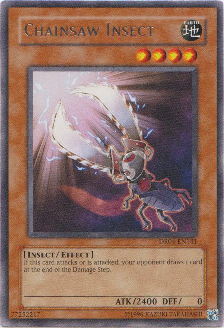 Chainsaw Insect [DR04-EN141] Rare | Pegasus Games WI