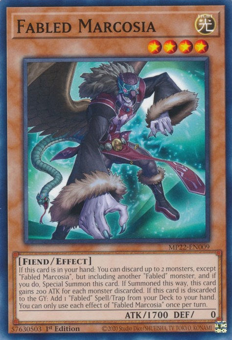Fabled Marcosia [MP22-EN009] Common | Pegasus Games WI