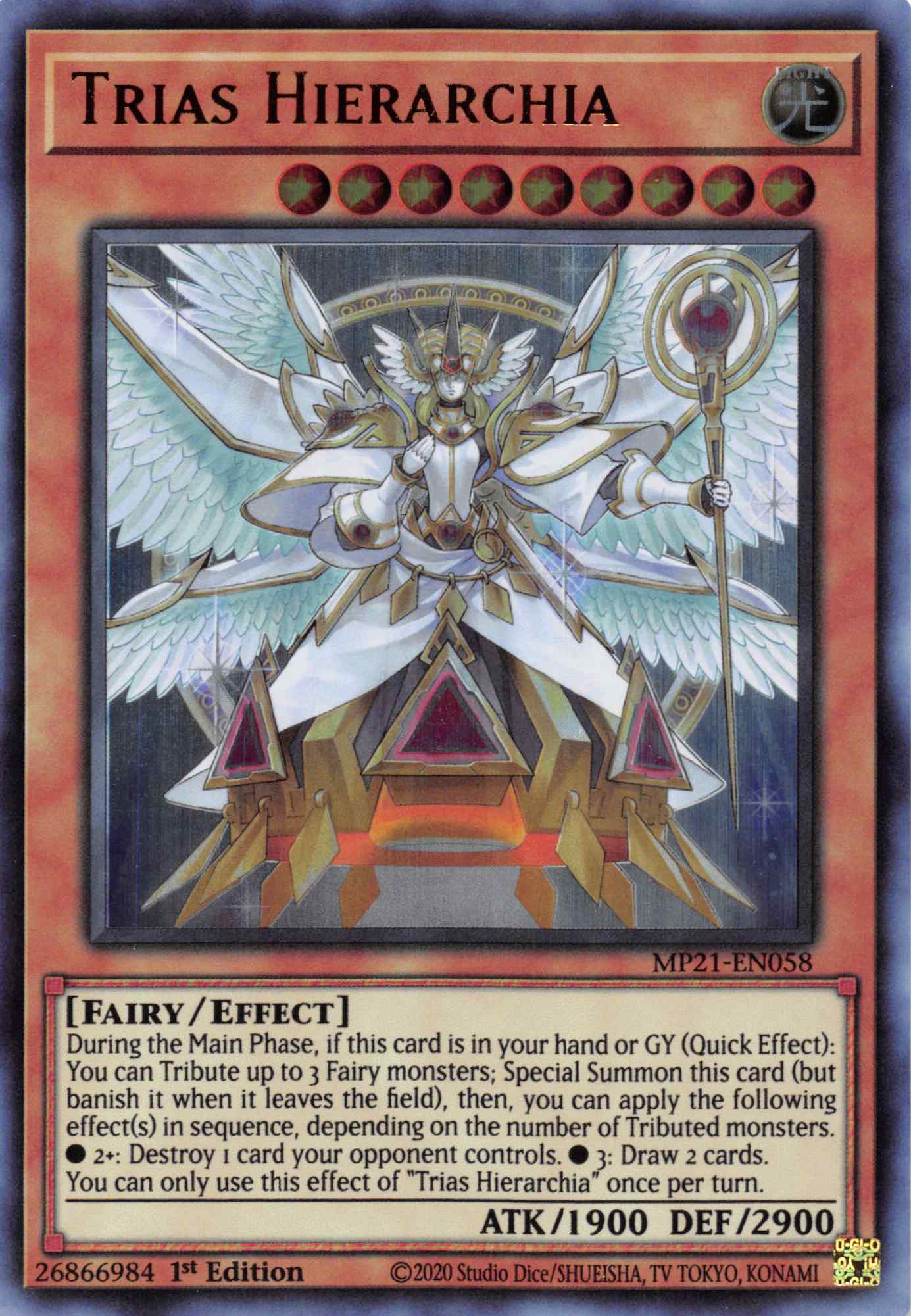 Trias Hierarchia [MP21-EN058] Ultra Rare | Pegasus Games WI