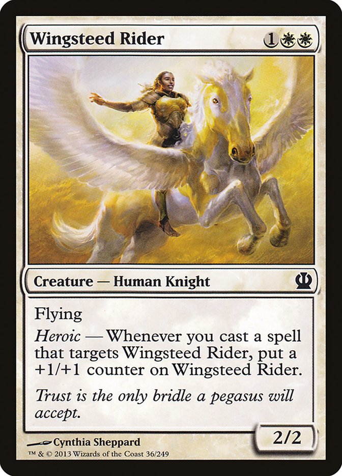 Wingsteed Rider [Theros] | Pegasus Games WI