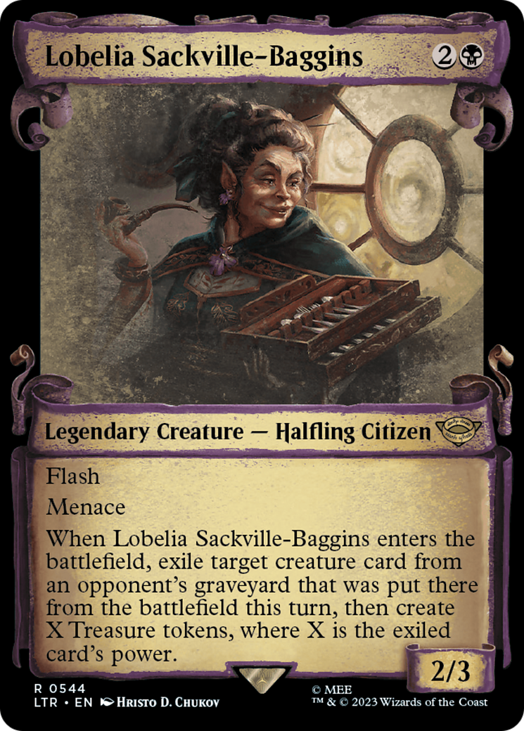 Lobelia Sackville-Baggins [The Lord of the Rings: Tales of Middle-Earth Showcase Scrolls] | Pegasus Games WI