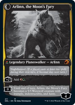 Arlinn, the Pack's Hope // Arlinn, the Moon's Fury [Innistrad: Double Feature] | Pegasus Games WI