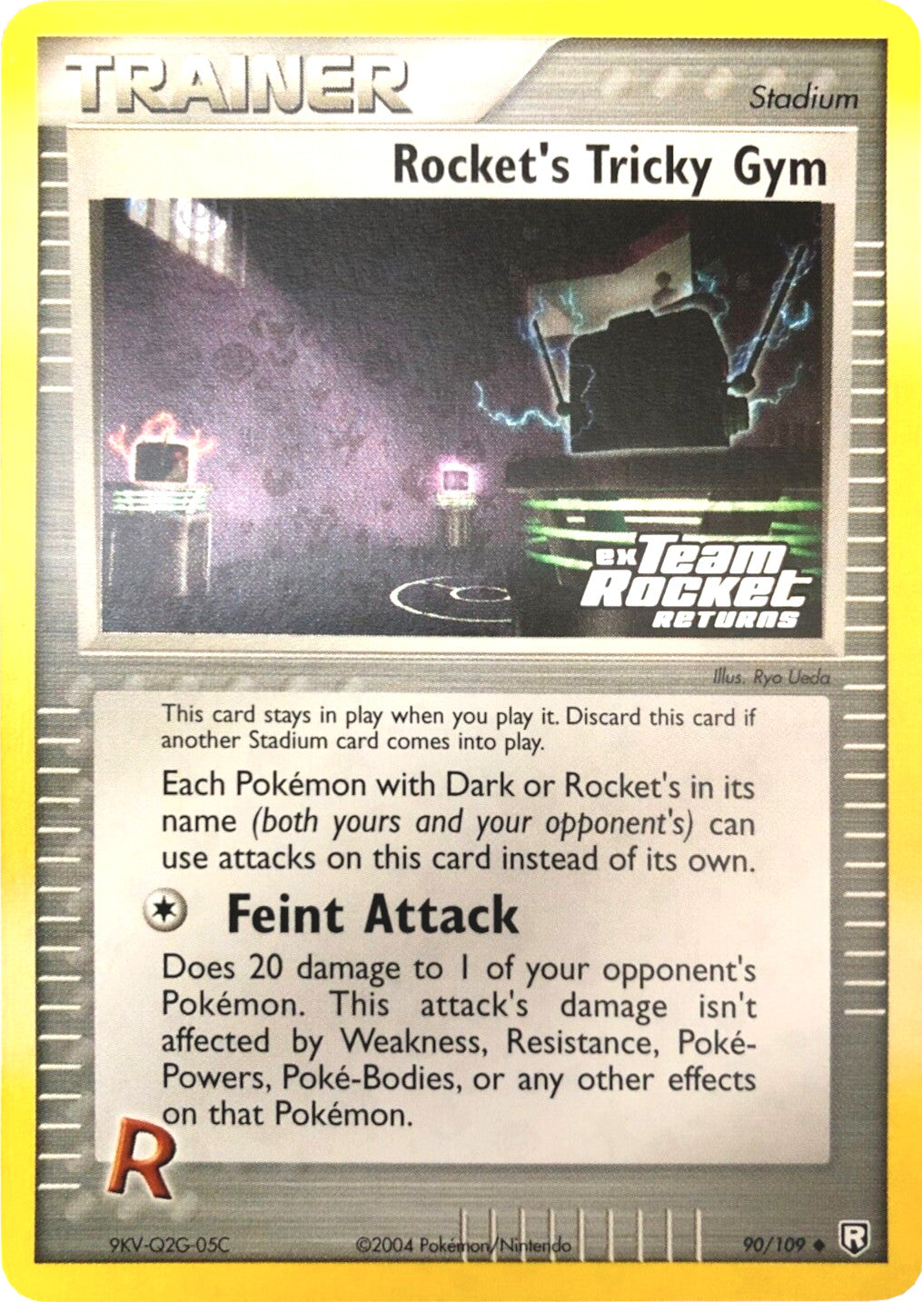 Rocket's Tricky Gym (90/109) (Stamped) [EX: Team Rocket Returns] | Pegasus Games WI
