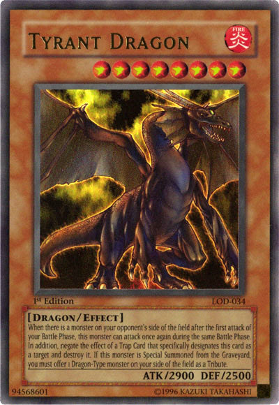 Tyrant Dragon [LOD-034] Ultra Rare | Pegasus Games WI