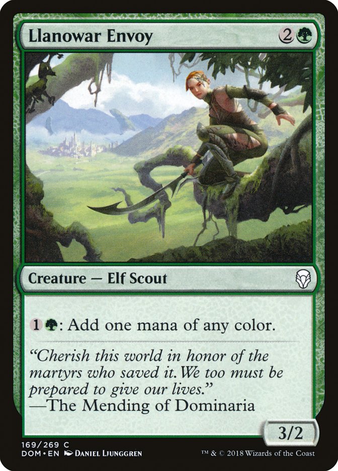 Llanowar Envoy [Dominaria] | Pegasus Games WI