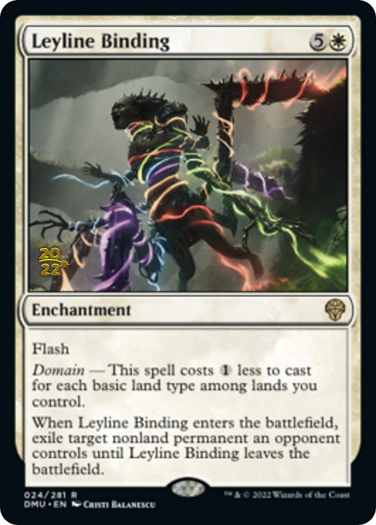 Leyline Binding [Dominaria United Prerelease Promos] | Pegasus Games WI