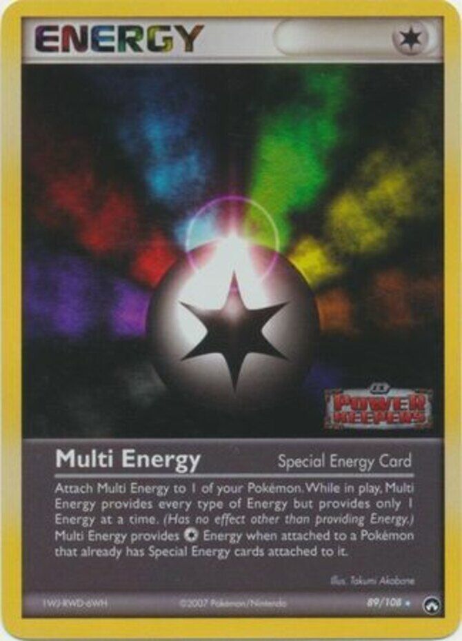 Multi Energy (89/108) (Stamped) [EX: Power Keepers] | Pegasus Games WI