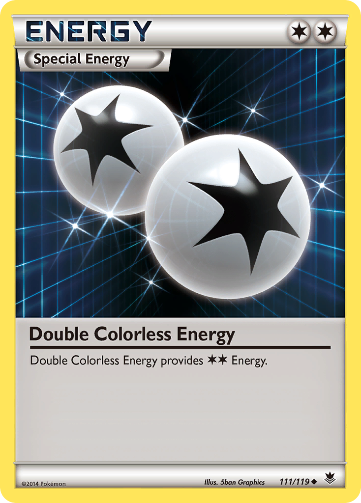 Double Colorless Energy (111/119) [XY: Phantom Forces] | Pegasus Games WI