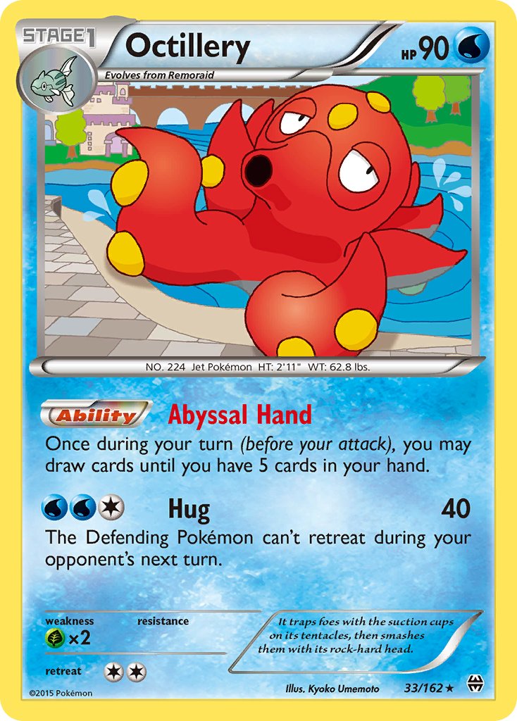 Octillery(33/162) (Theme Deck Exclusive) [XY: BREAKthrough] | Pegasus Games WI
