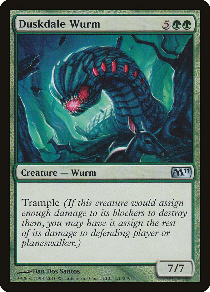 Duskdale Wurm [Magic 2011] | Pegasus Games WI