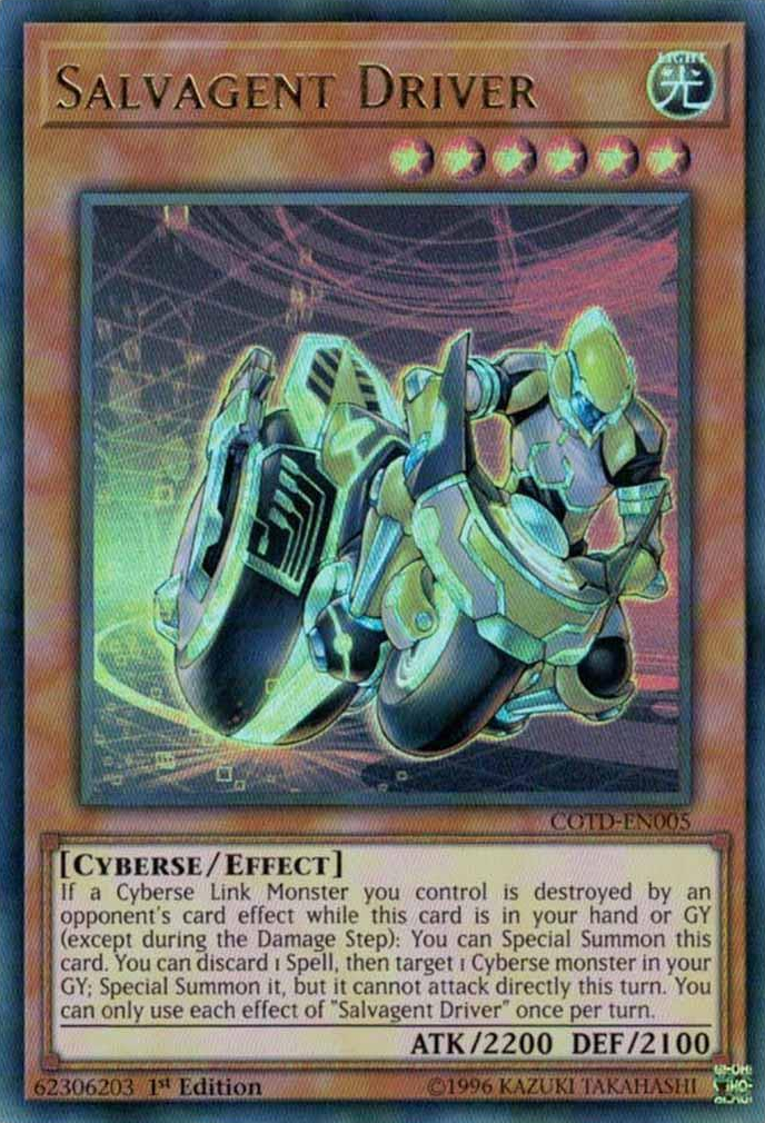 Salvagent Driver [COTD-EN005] Ultra Rare | Pegasus Games WI