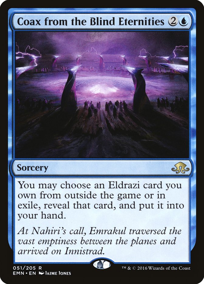 Coax from the Blind Eternities [Eldritch Moon] | Pegasus Games WI