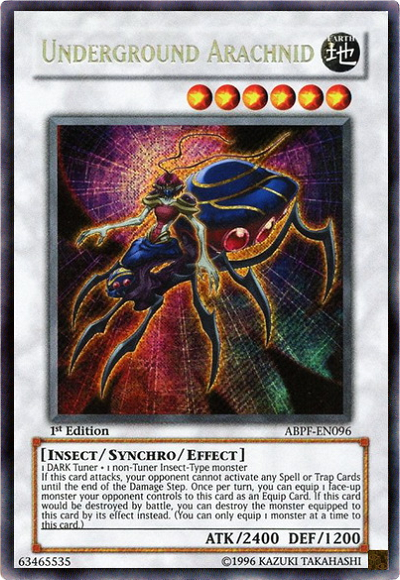 Underground Arachnid [ABPF-EN096] Secret Rare | Pegasus Games WI