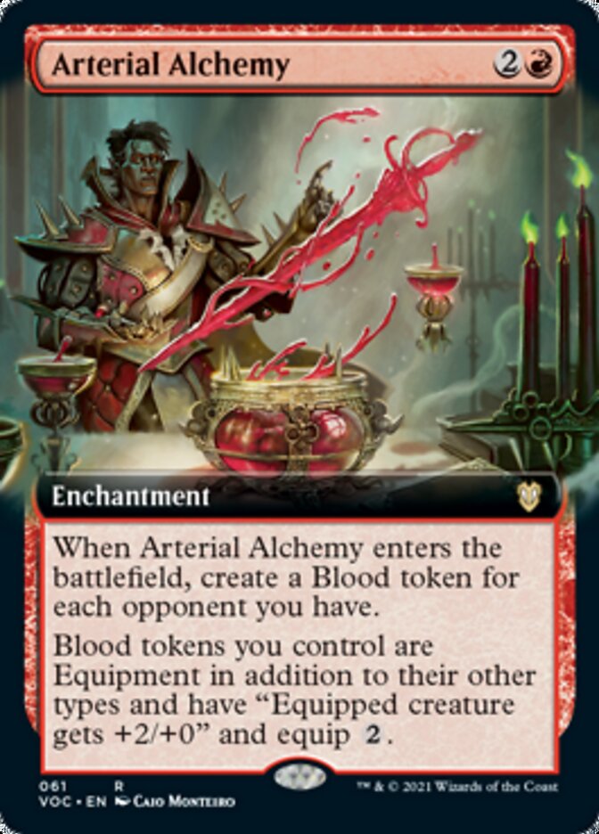 Arterial Alchemy (Extended Art) [Innistrad: Crimson Vow Commander] | Pegasus Games WI