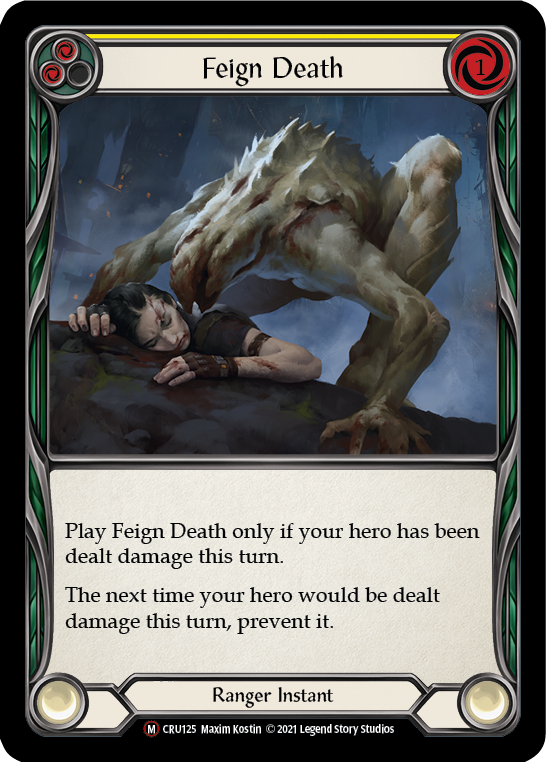 Feign Death [CRU125] Unlimited Normal | Pegasus Games WI