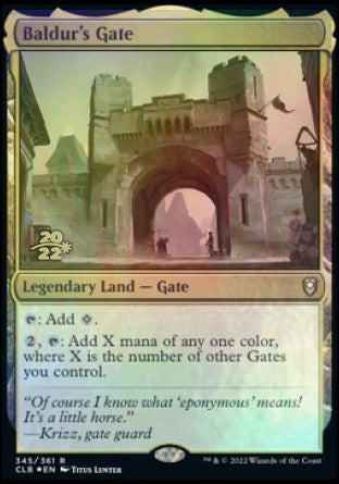 Baldur's Gate [Commander Legends: Battle for Baldur's Gate Prerelease Promos] | Pegasus Games WI