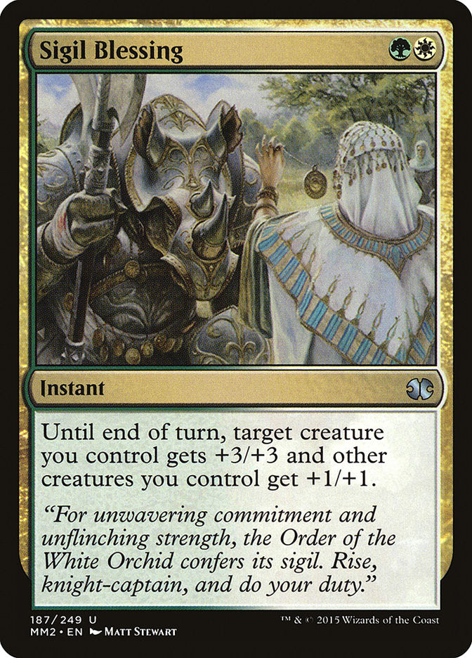 Sigil Blessing [Modern Masters 2015] | Pegasus Games WI