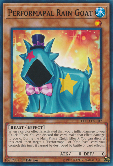 Performapal Rain Goat [LEDD-ENC09] Common | Pegasus Games WI