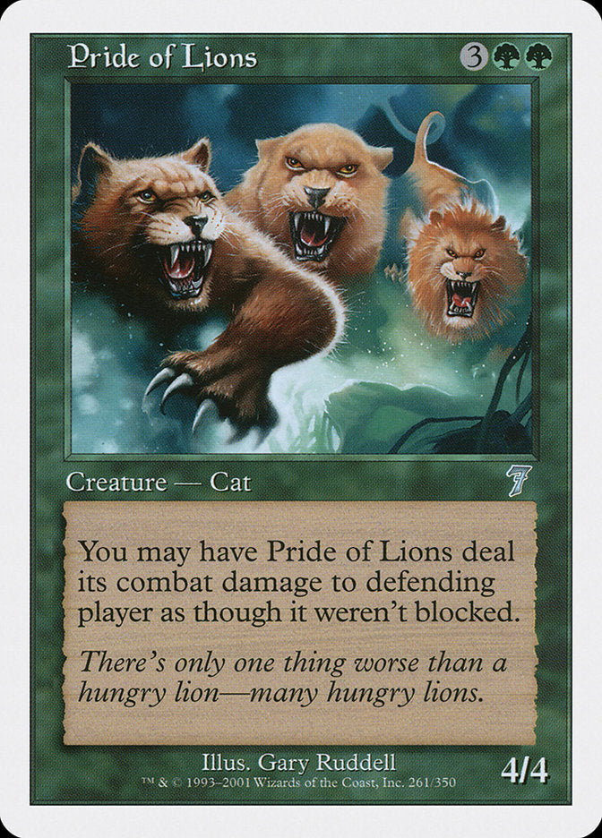 Pride of Lions [Seventh Edition] | Pegasus Games WI