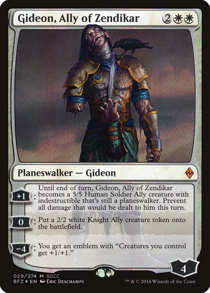 Gideon, Ally of Zendikar [San Diego Comic-Con 2016] | Pegasus Games WI