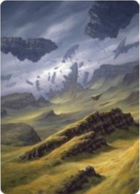 Plains 3 Art Card [Zendikar Rising Art Series] | Pegasus Games WI
