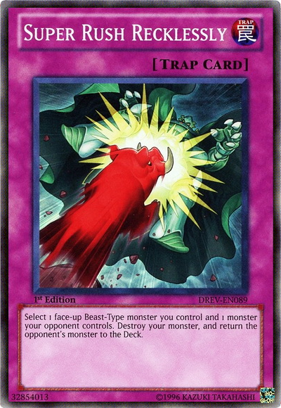 Super Rush Recklessly [DREV-EN089] Super Rare | Pegasus Games WI