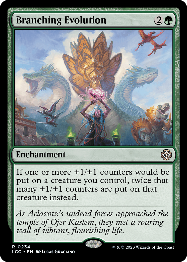Branching Evolution [The Lost Caverns of Ixalan Commander] | Pegasus Games WI