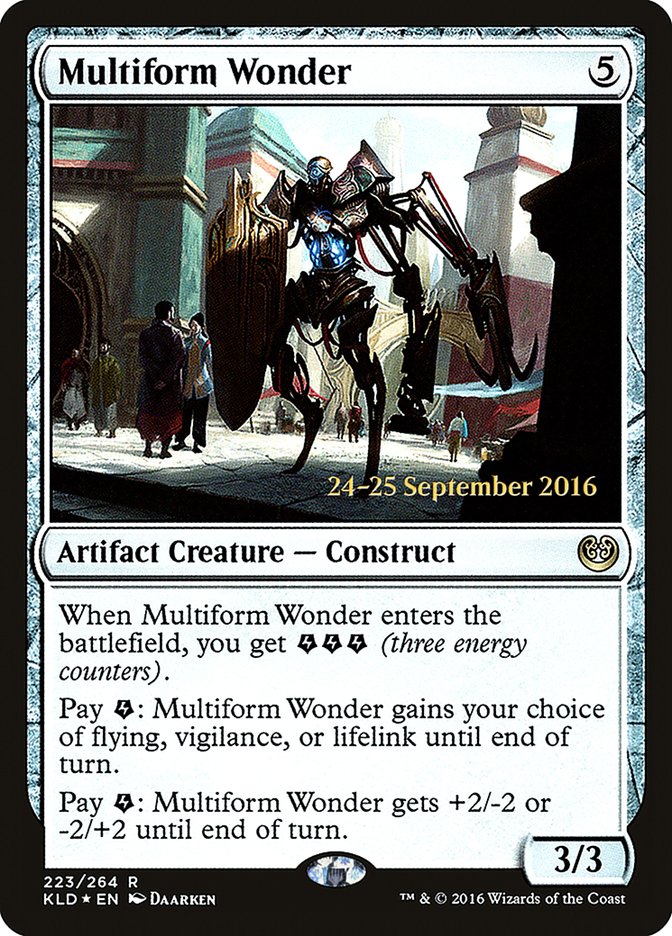 Multiform Wonder [Kaladesh Prerelease Promos] | Pegasus Games WI
