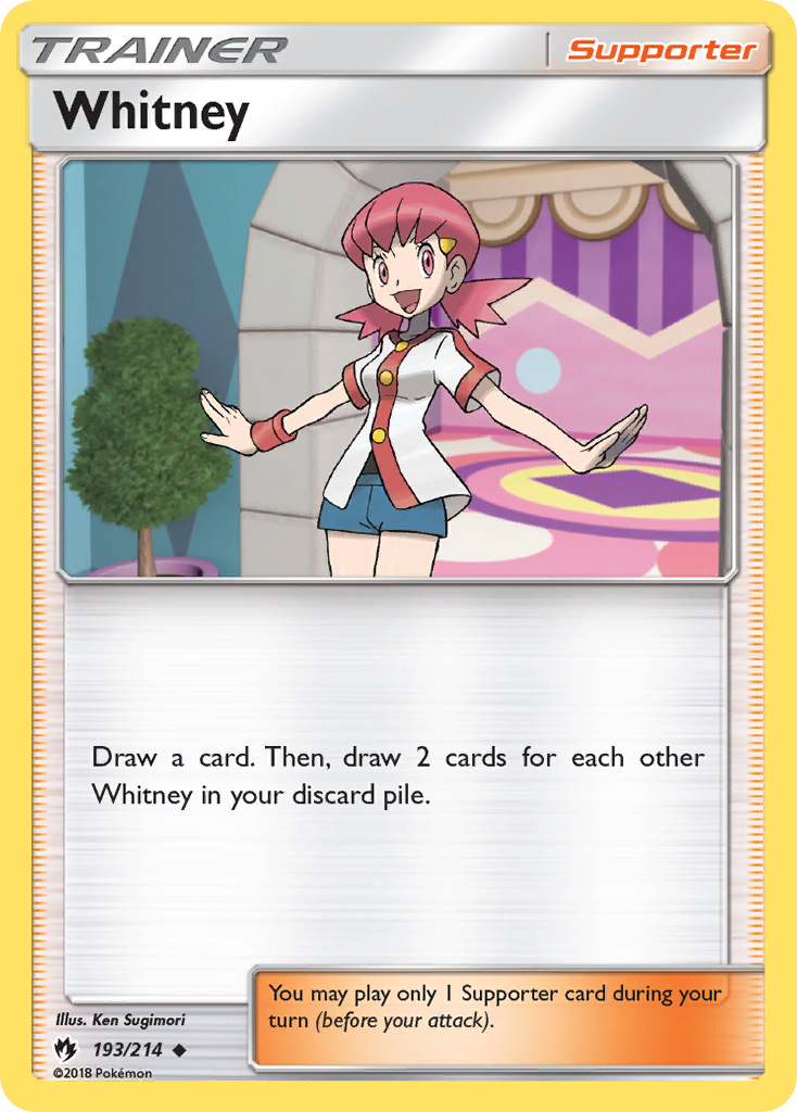 Whitney (193/214) [Sun & Moon: Lost Thunder] | Pegasus Games WI