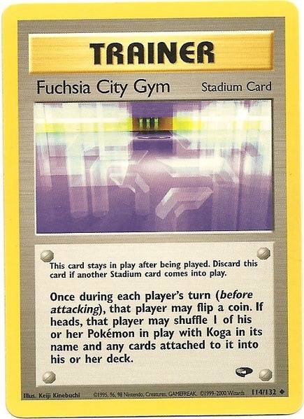 Fuchsia City Gym (114/132) [Gym Challenge Unlimited] | Pegasus Games WI