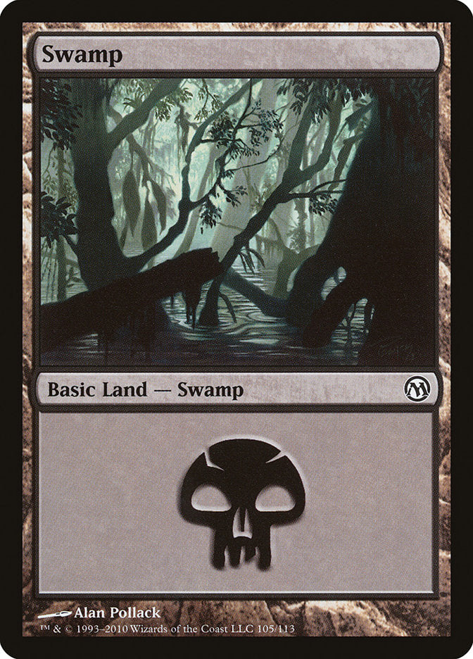 Swamp (105) [Duels of the Planeswalkers] | Pegasus Games WI