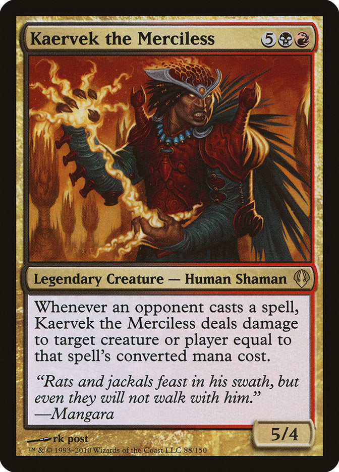 Kaervek the Merciless [Archenemy] | Pegasus Games WI