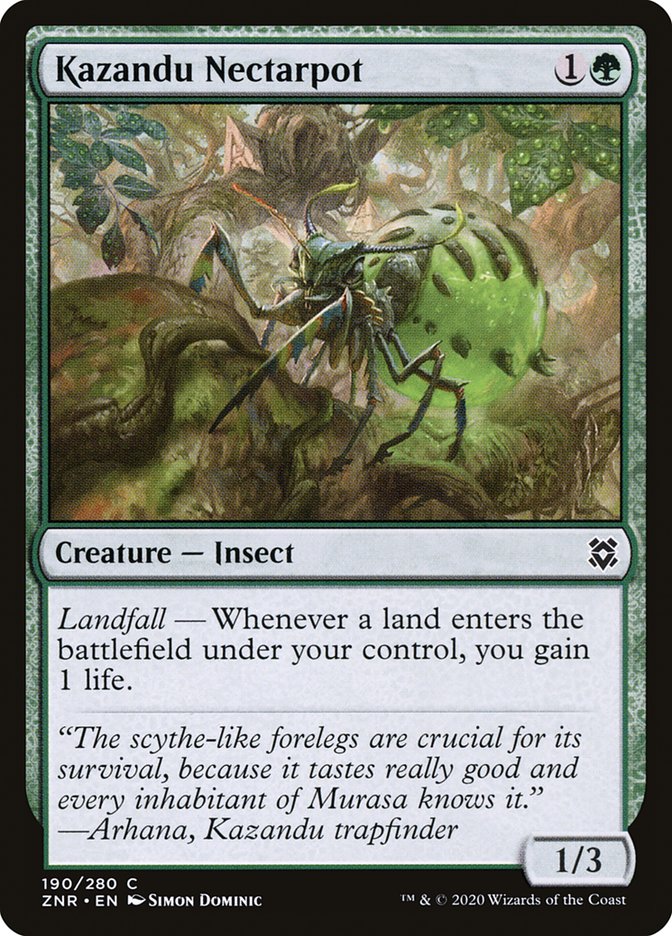 Kazandu Nectarpot [Zendikar Rising] | Pegasus Games WI