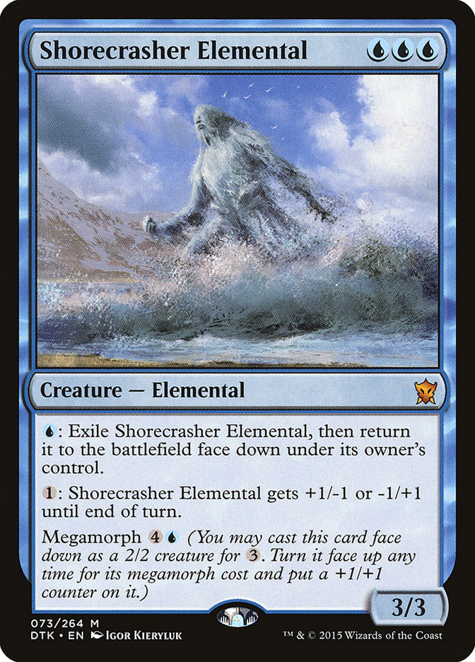 Shorecrasher Elemental [Dragons of Tarkir] | Pegasus Games WI