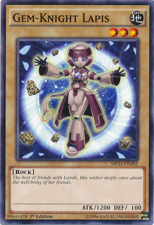Gem-Knight Lapis [MP15-EN202] Common | Pegasus Games WI