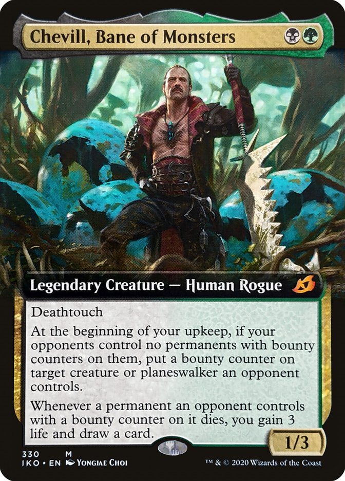 Chevill, Bane of Monsters (Extended Art) [Ikoria: Lair of Behemoths] | Pegasus Games WI