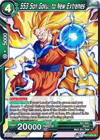 SS3 Son Goku, to New Extremes [BT11-074] | Pegasus Games WI