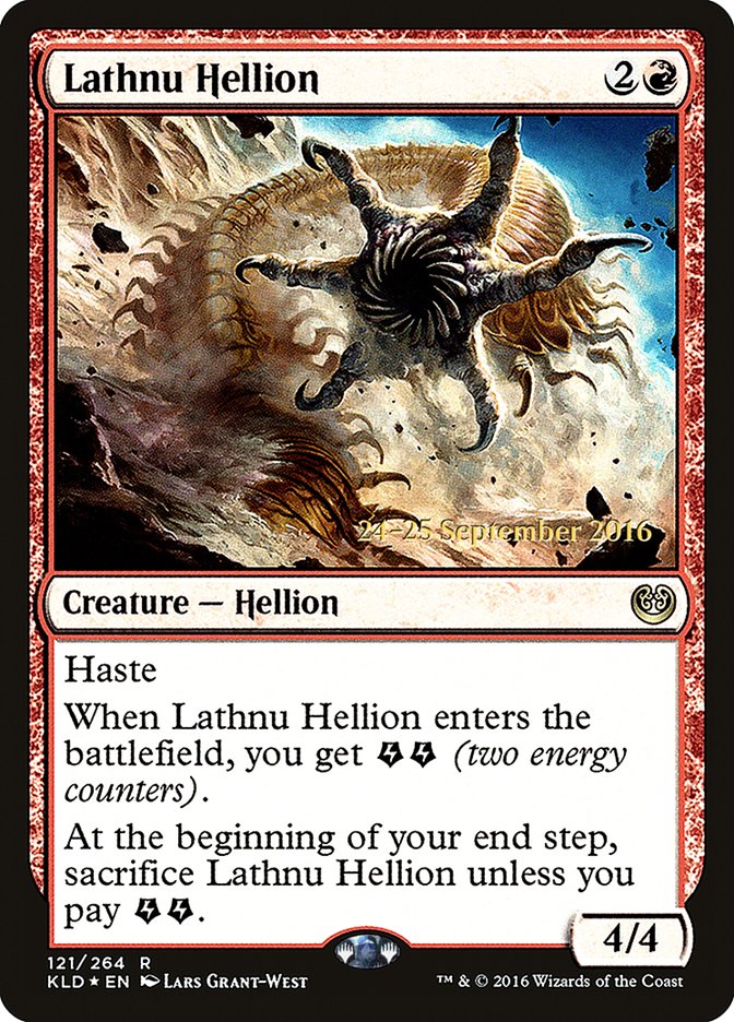 Lathnu Hellion [Kaladesh Prerelease Promos] | Pegasus Games WI