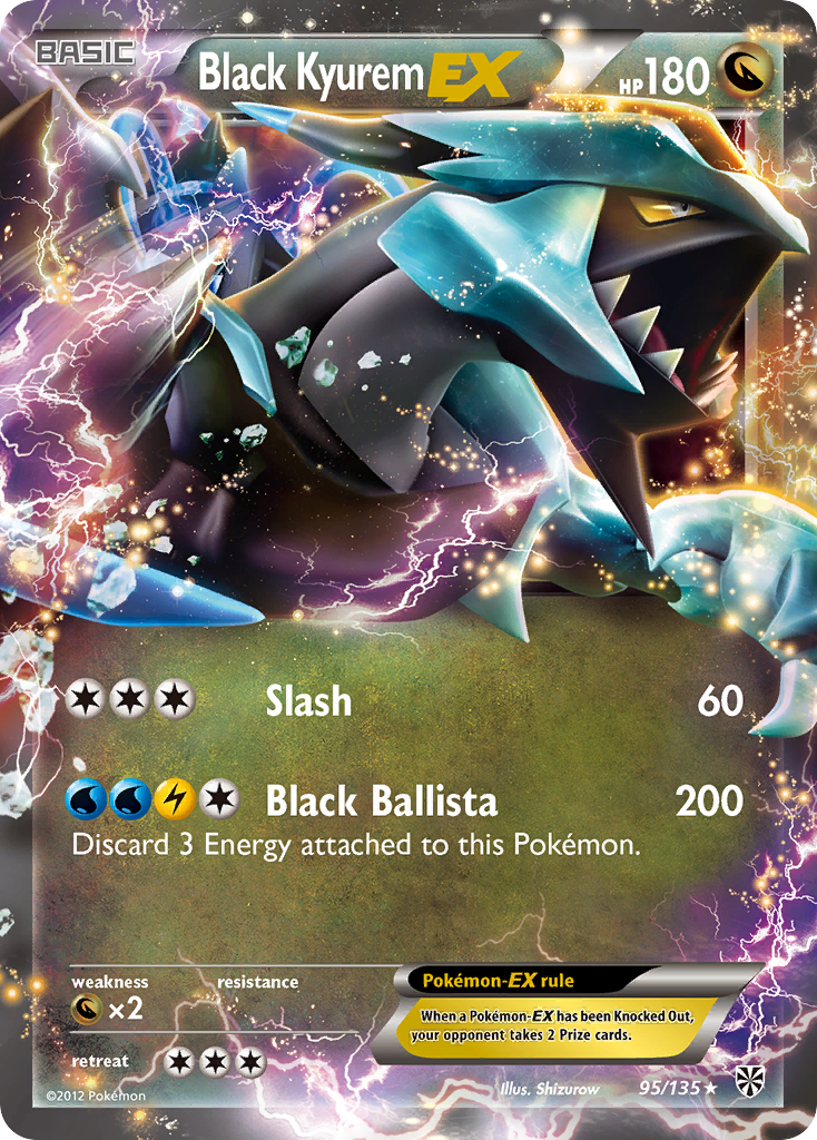 Black Kyurem EX (95/135) [Black & White: Plasma Storm] | Pegasus Games WI