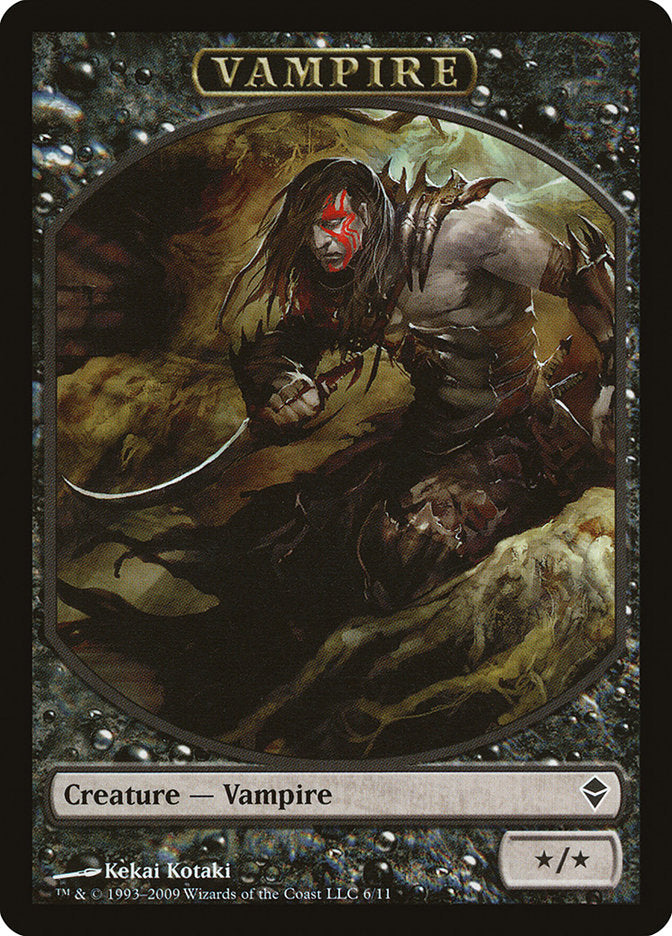 Vampire Token [Zendikar Tokens] | Pegasus Games WI