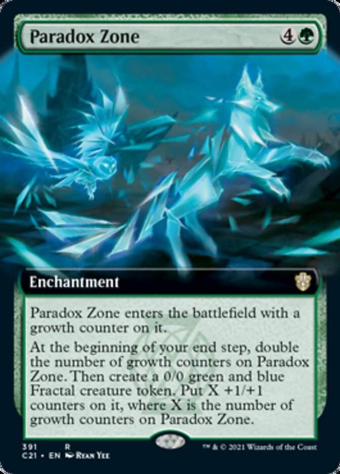 Paradox Zone (Extended Art) [Commander 2021] | Pegasus Games WI