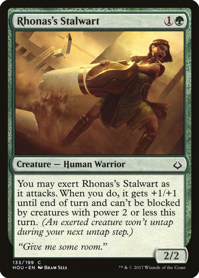Rhonas's Stalwart [Hour of Devastation] | Pegasus Games WI